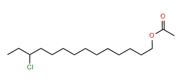 12-Chlorotetradecyl acetate